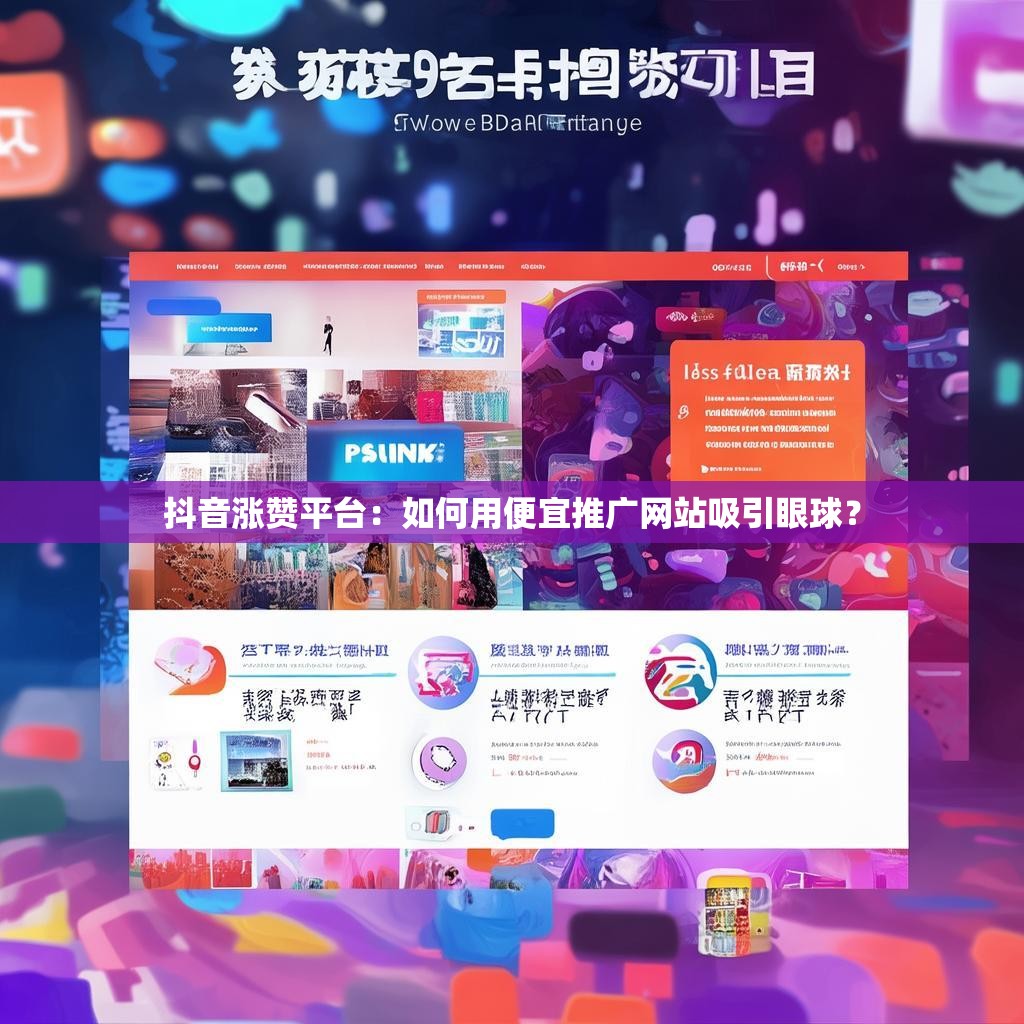 抖音涨赞平台:如何用便宜推广网站吸引眼球? 抖音涨赞平台:如何用便宜推广网站吸引眼球?