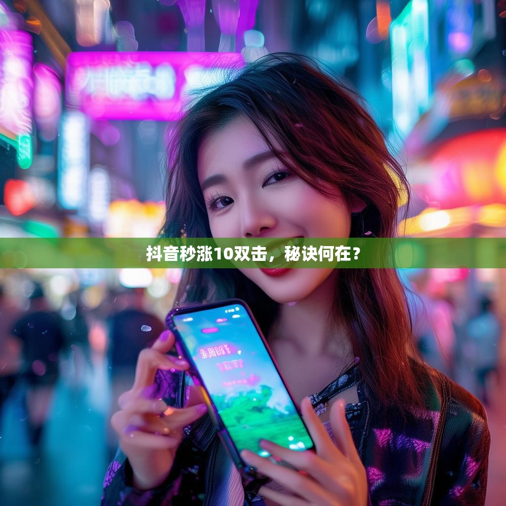 抖音秒涨10双击，秘诀何在？