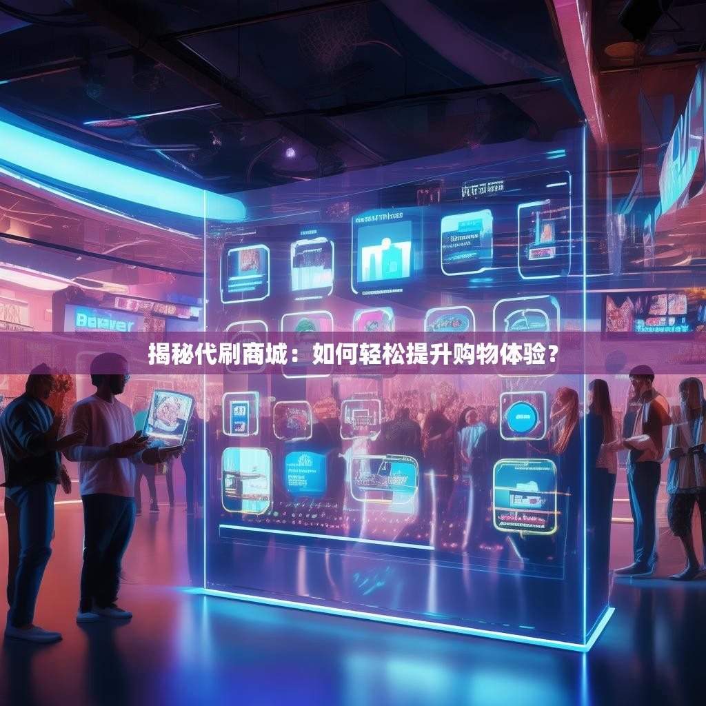 揭秘代刷商城：如何轻松提升购物体验？