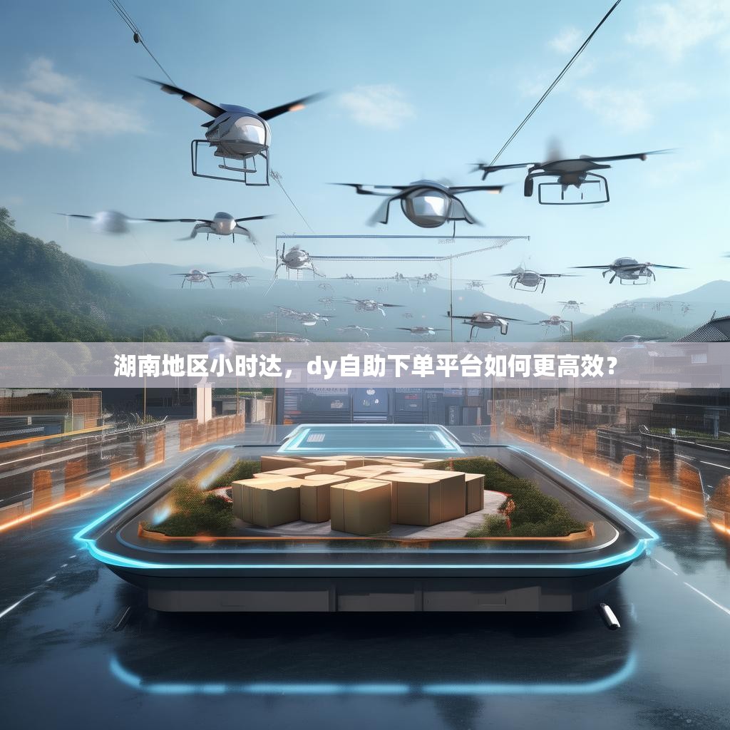 湖南地区小时达，dy自助下单平台如何更高效？