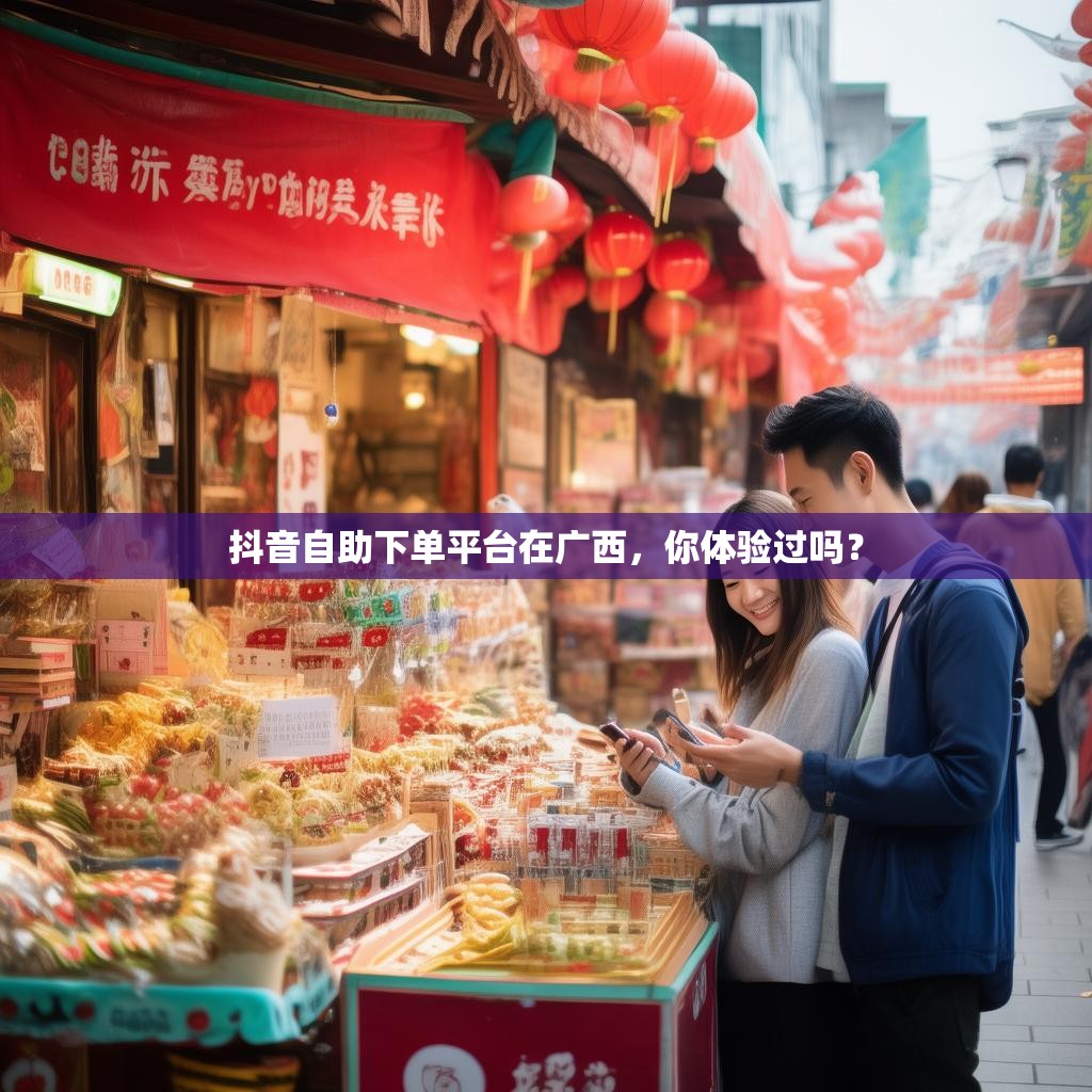 抖音自助下单平台在广西，你体验过吗？