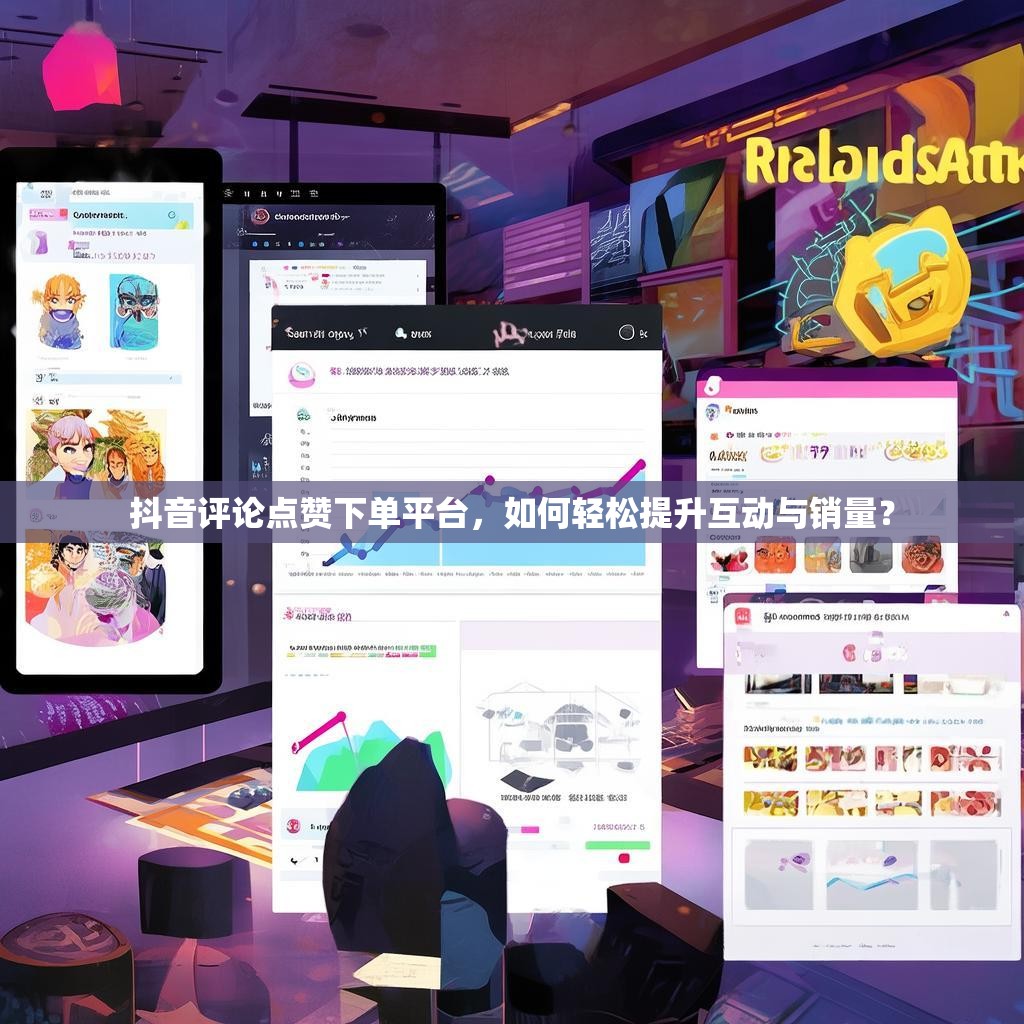 抖音评论点赞下单平台，如何轻松提升互动与销量？