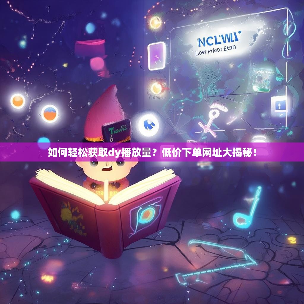 如何轻松获取dy播放量?低价下单网址大揭秘! 如何轻松获取dy播放量?低价下单网址大揭秘!