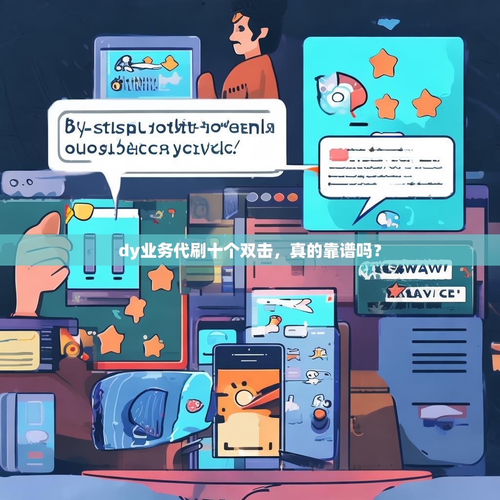 dy业务代刷十个双击,真的靠谱吗? dy业务代刷十个双击,真的靠谱吗?