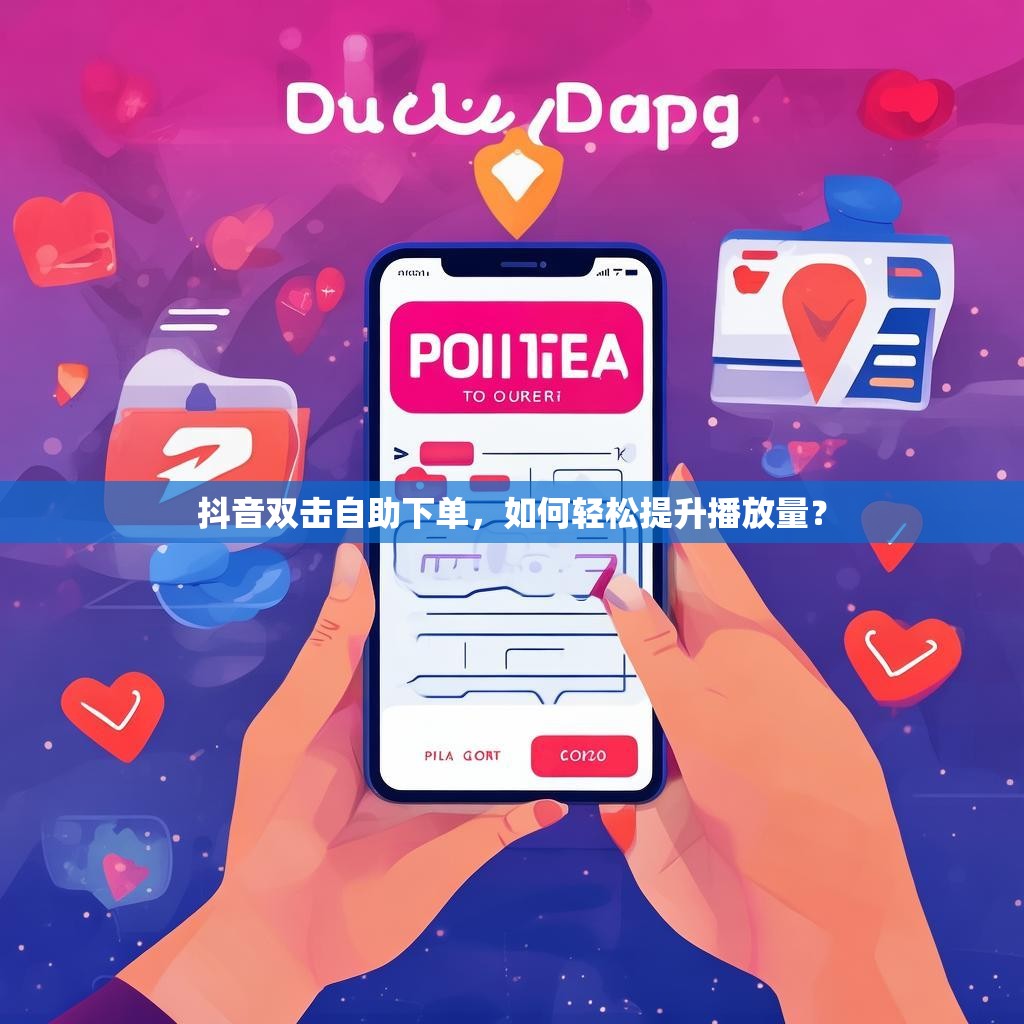 抖音双击自助下单，如何轻松提升播放量？