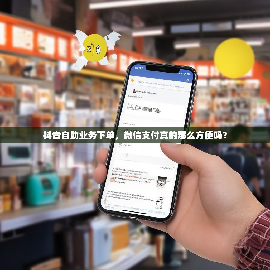 抖音自助业务下单,微信支付真的那么方便吗? 抖音自助业务下单,微信支付真的那么方便吗?
