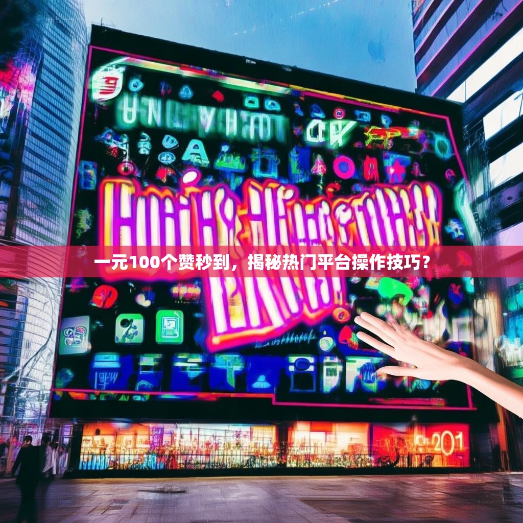 一元100个赞秒到，揭秘热门平台操作技巧？