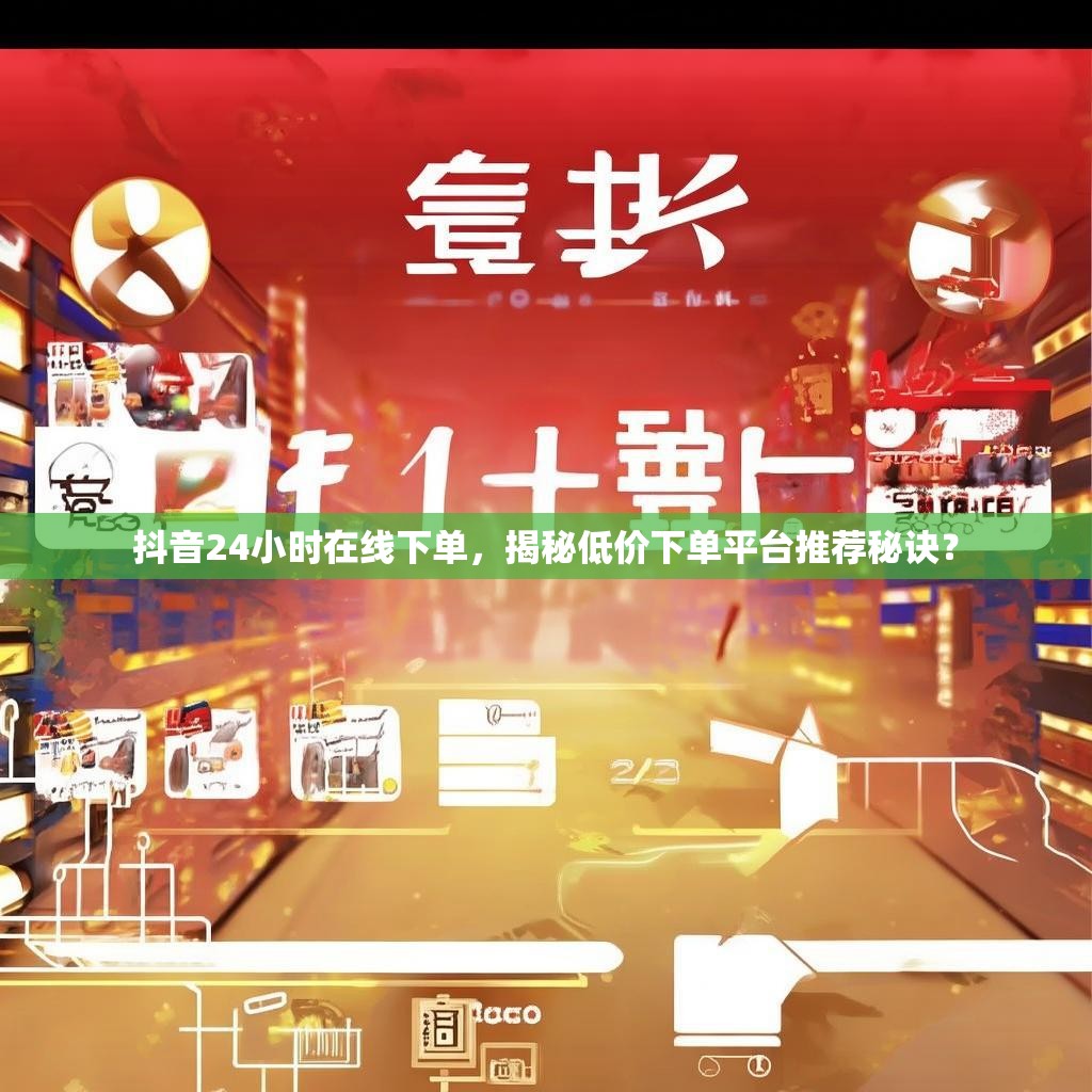 抖音24小时在线下单，揭秘低价下单平台推荐秘诀？