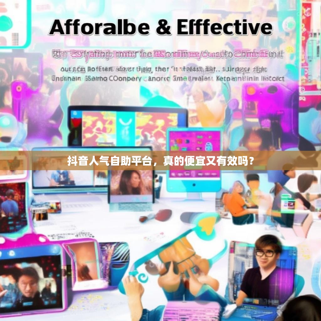 抖音人气自助平台，真的便宜又有效吗？