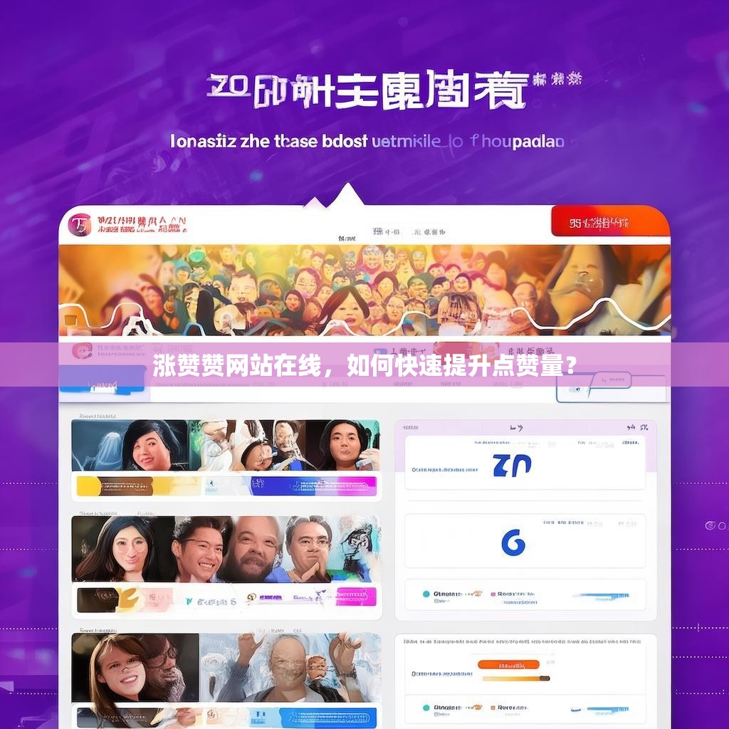 涨赞赞网站在线,如何快速提升点赞量? 涨赞赞网站在线,如何快速提升点赞量?
