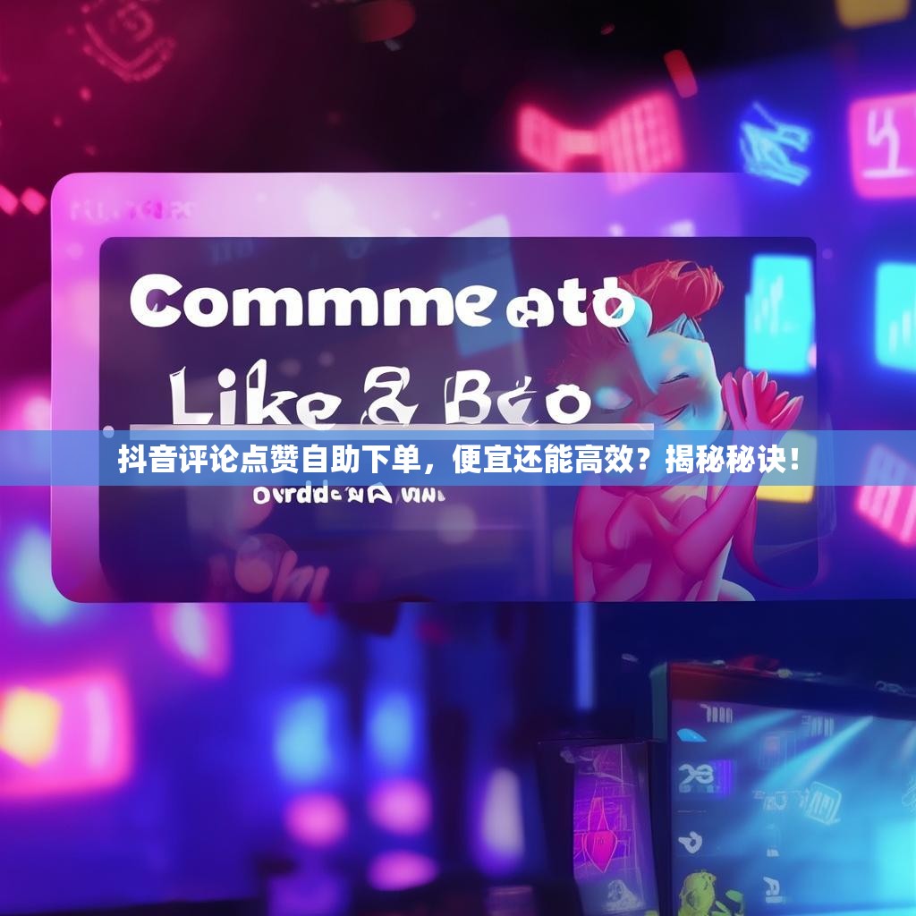 抖音评论点赞自助下单，便宜还能高效？揭秘秘诀！