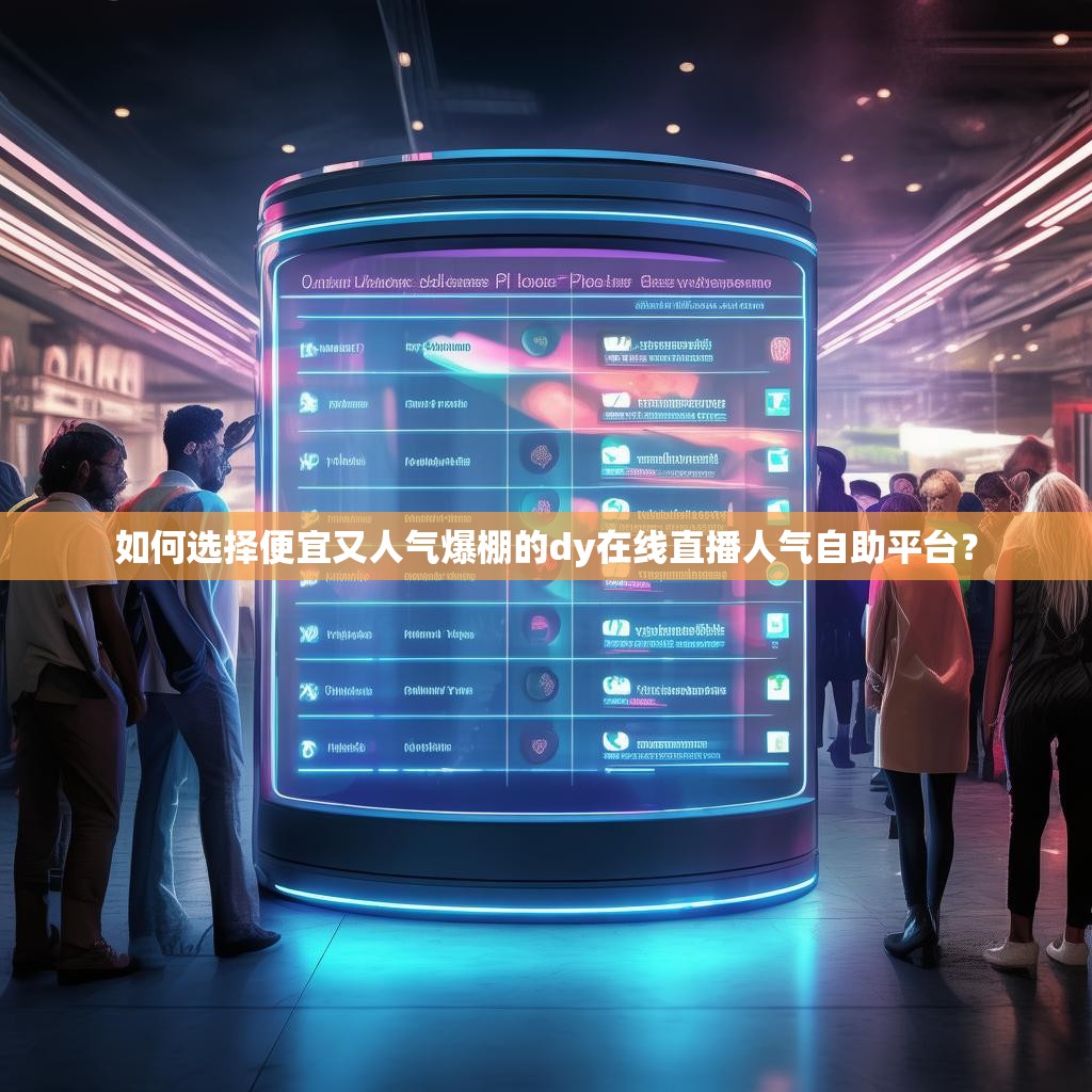 如何选择便宜又人气爆棚的dy在线直播人气自助平台? 如何选择便宜又人气爆棚的dy在线直播人气自助平台?