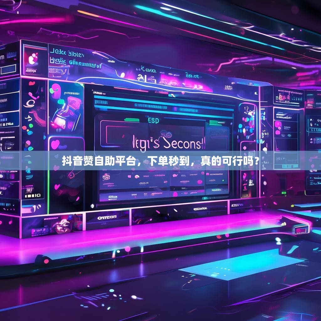 抖音赞自助平台，下单秒到，真的可行吗？