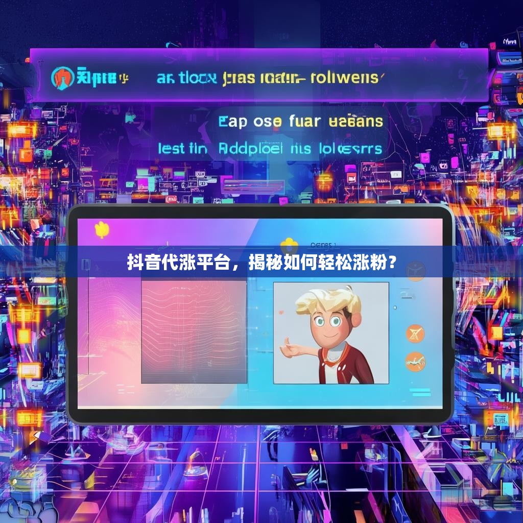 抖音代涨平台，揭秘如何轻松涨粉？
