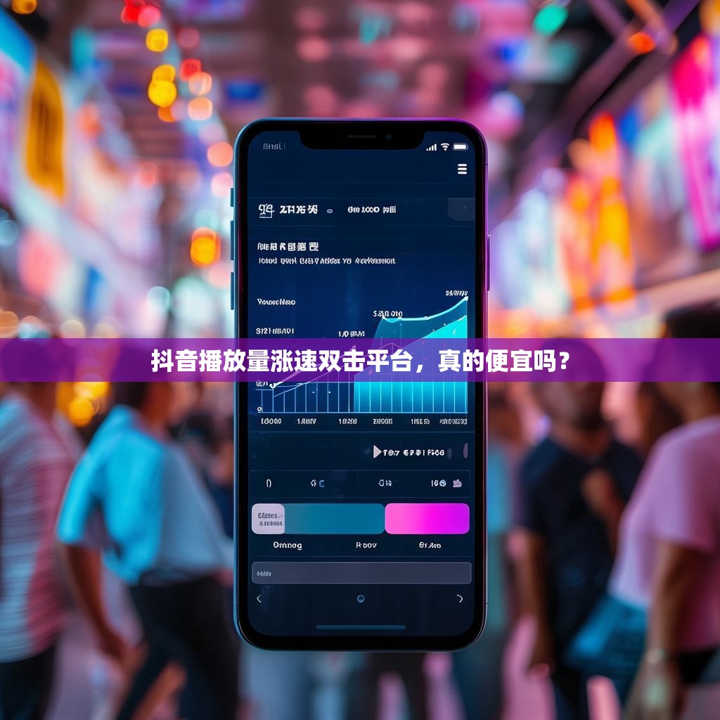 抖音播放量涨速双击平台，真的便宜吗？