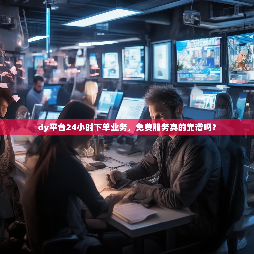 dy平台24小时下单业务，免费服务真的靠谱吗？