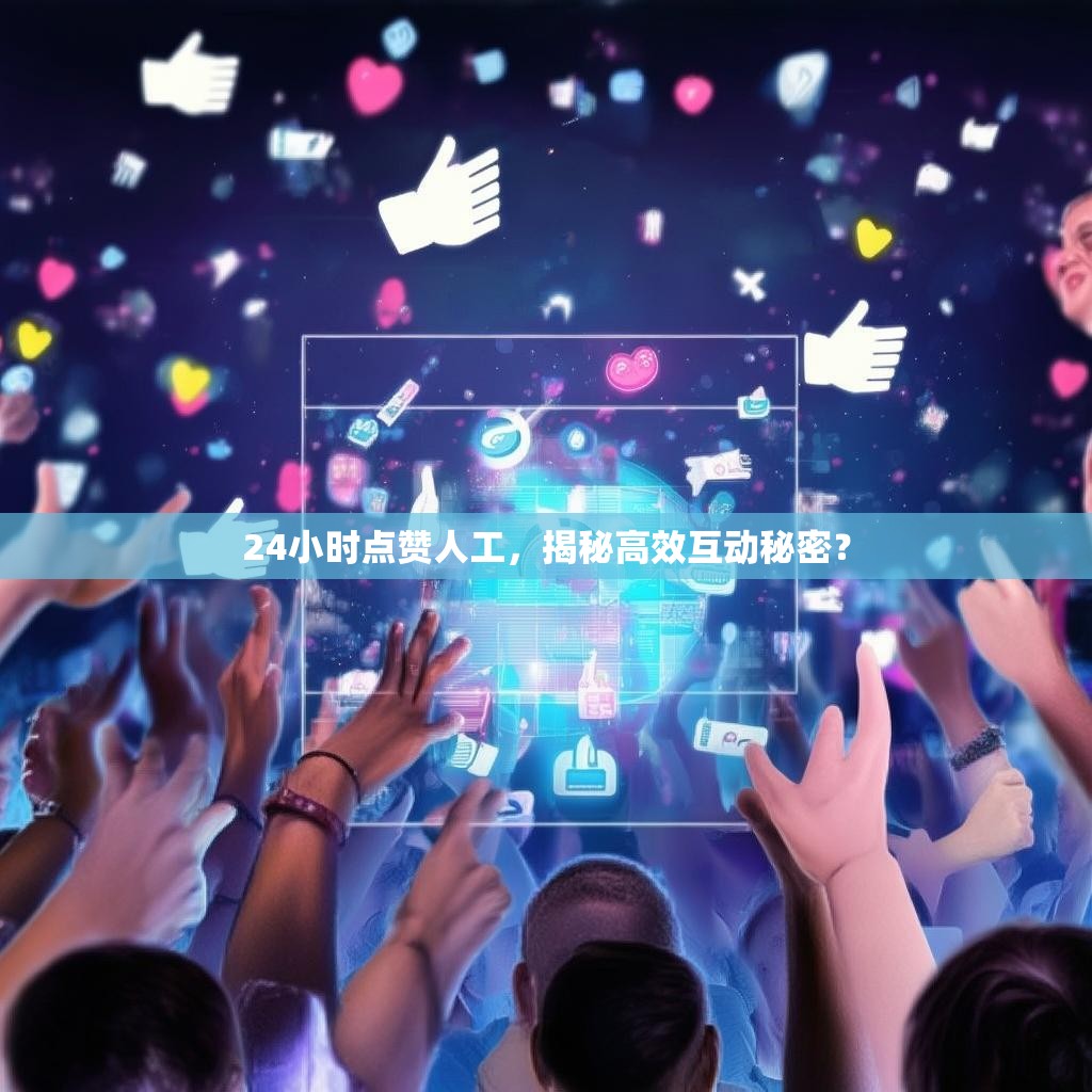 24小时点赞人工，揭秘高效互动秘密？
