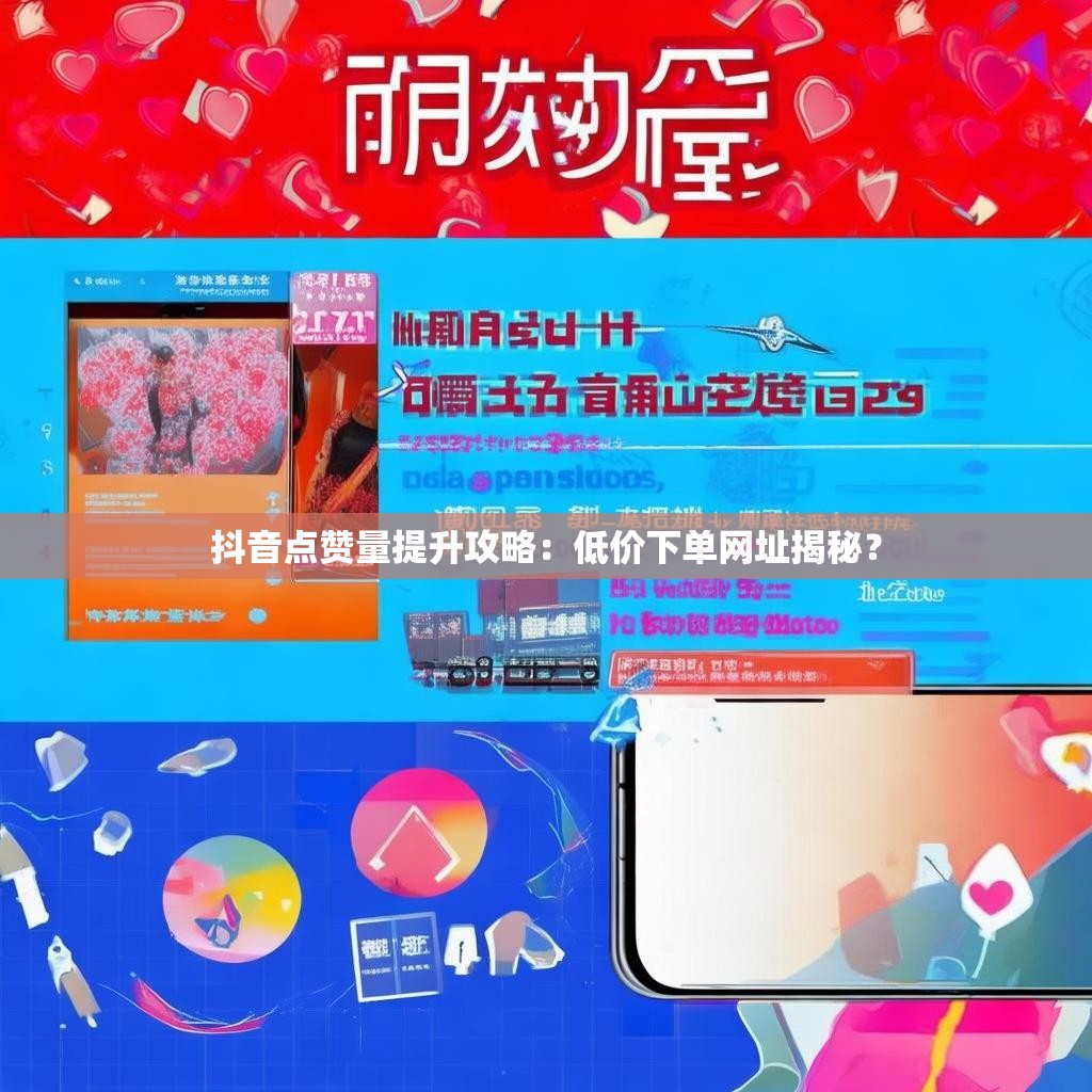 抖音点赞量提升攻略：低价下单网址揭秘？