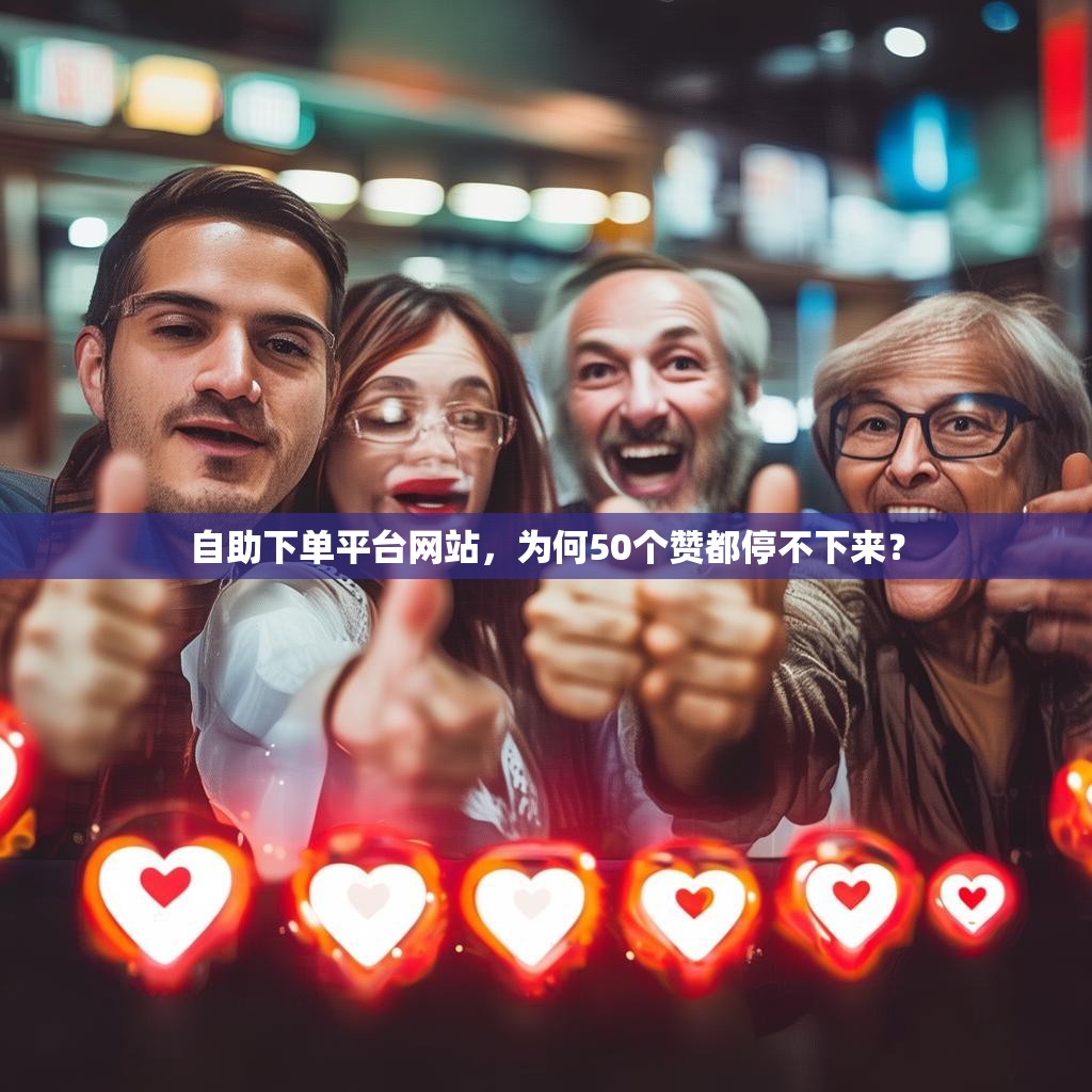 自助下单平台网站，为何50个赞都停不下来？
