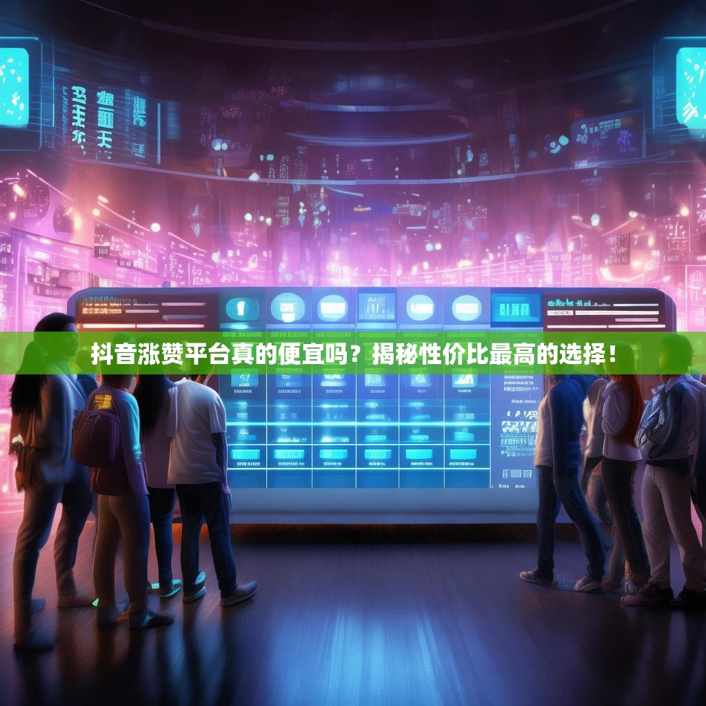 抖音涨赞平台真的便宜吗？揭秘性价比最高的选择！