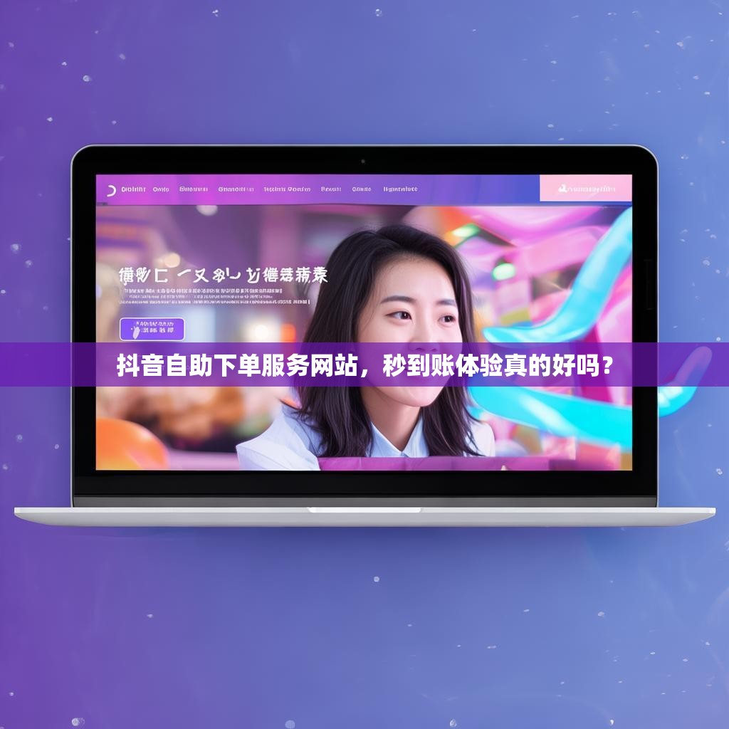抖音自助下单服务网站，秒到账体验真的好吗？