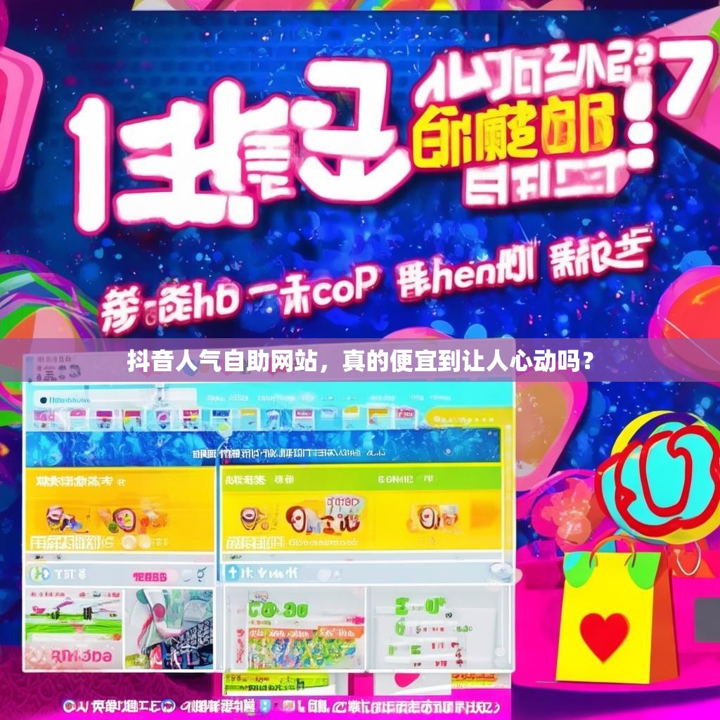 抖音人气自助网站，真的便宜到让人心动吗？