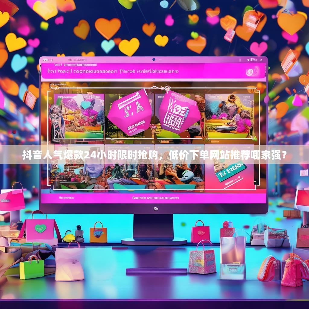 抖音人气爆款24小时限时抢购，低价下单网站推荐哪家强？