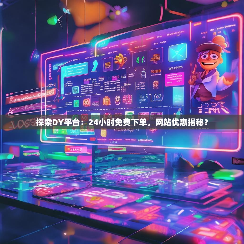 探索DY平台：24小时免费下单，网站优惠揭秘？