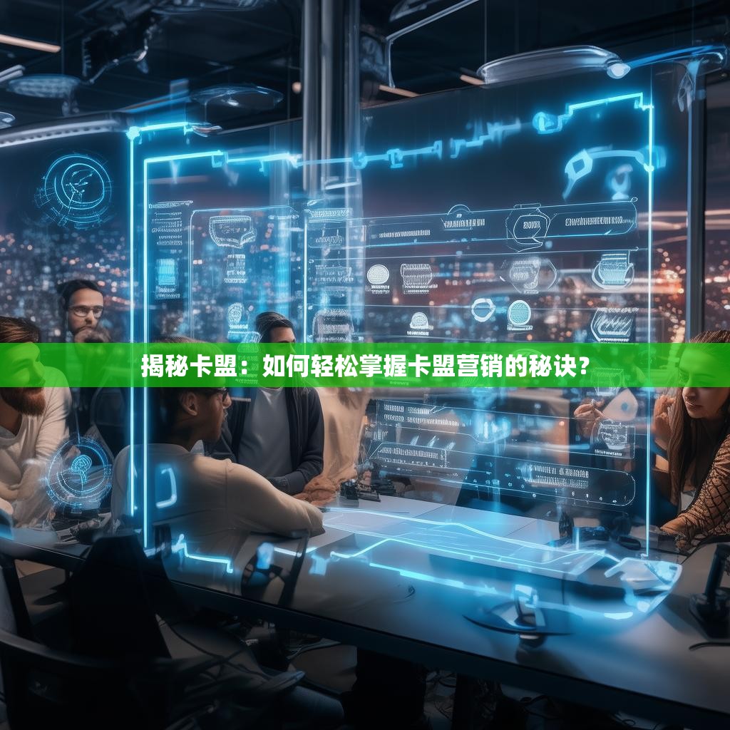 揭秘卡盟：如何轻松掌握卡盟营销的秘诀？