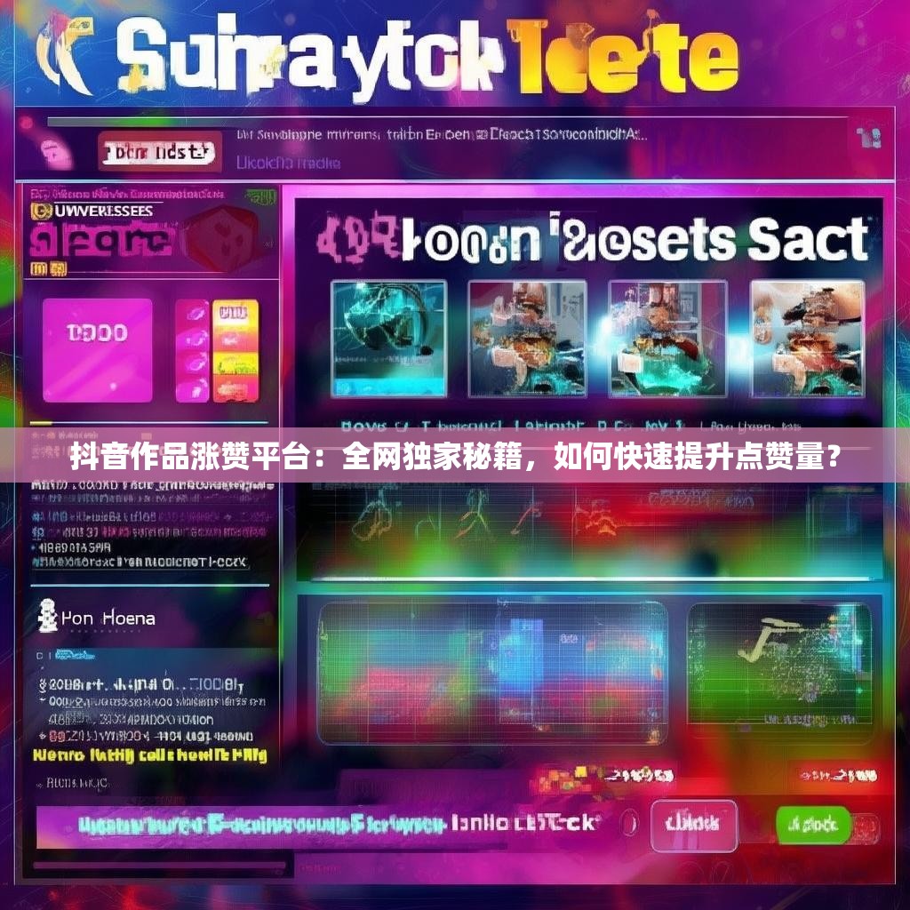 抖音作品涨赞平台：全网独家秘籍，如何快速提升点赞量？