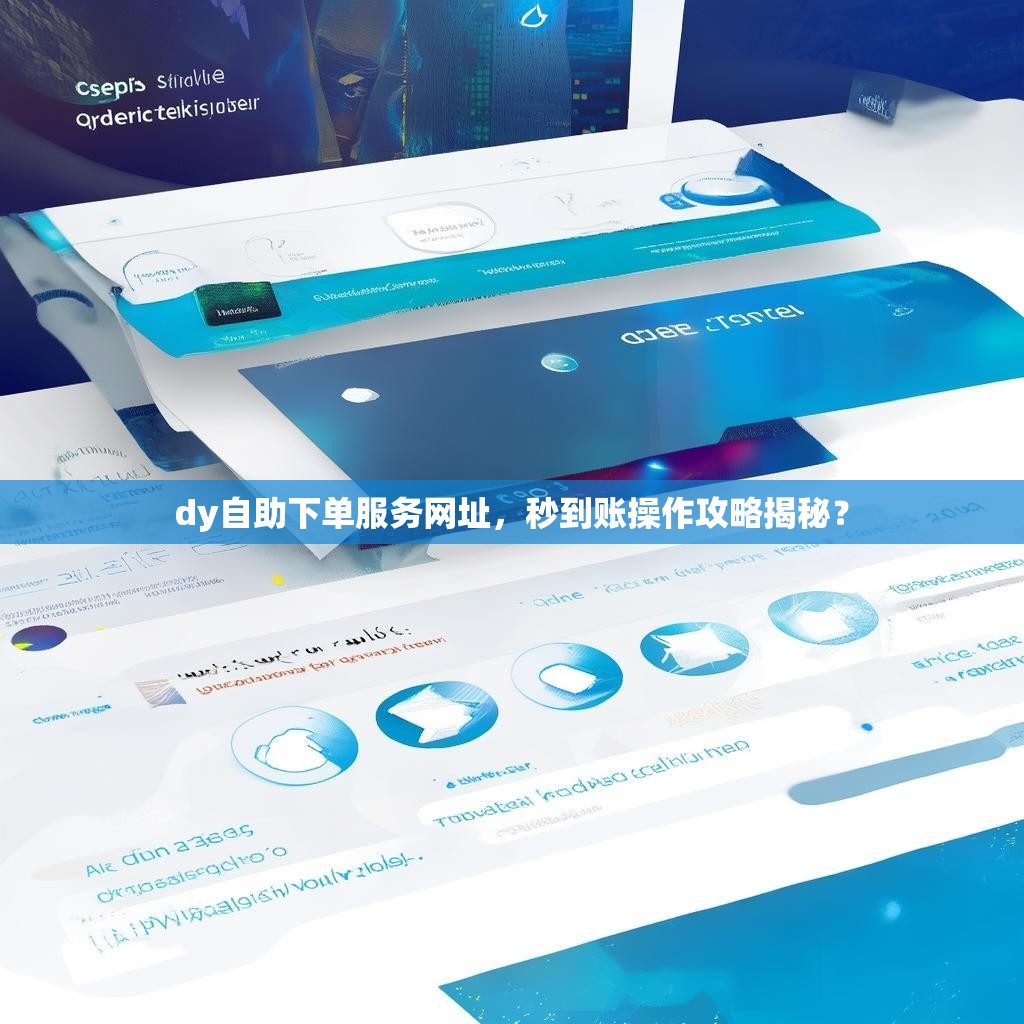 dy自助下单服务网址,秒到账操作攻略揭秘? dy自助下单服务网址,秒到账操作攻略揭秘?