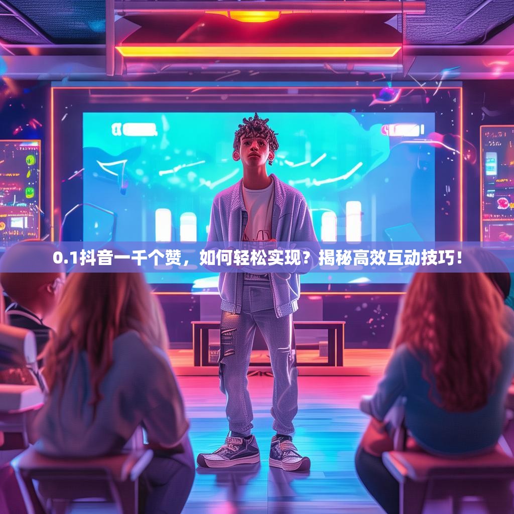 0.1抖音一千个赞，如何轻松实现？揭秘高效互动技巧！