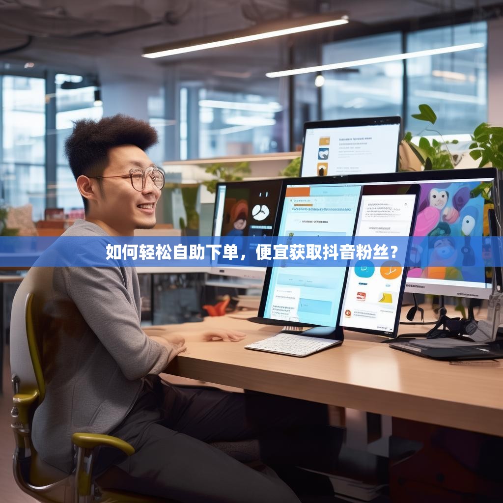 如何轻松自助下单，便宜获取抖音粉丝？