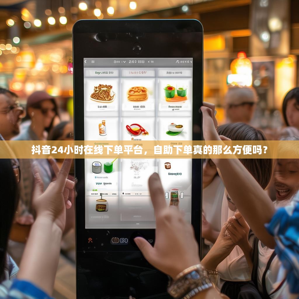 抖音24小时在线下单平台，自助下单真的那么方便吗？