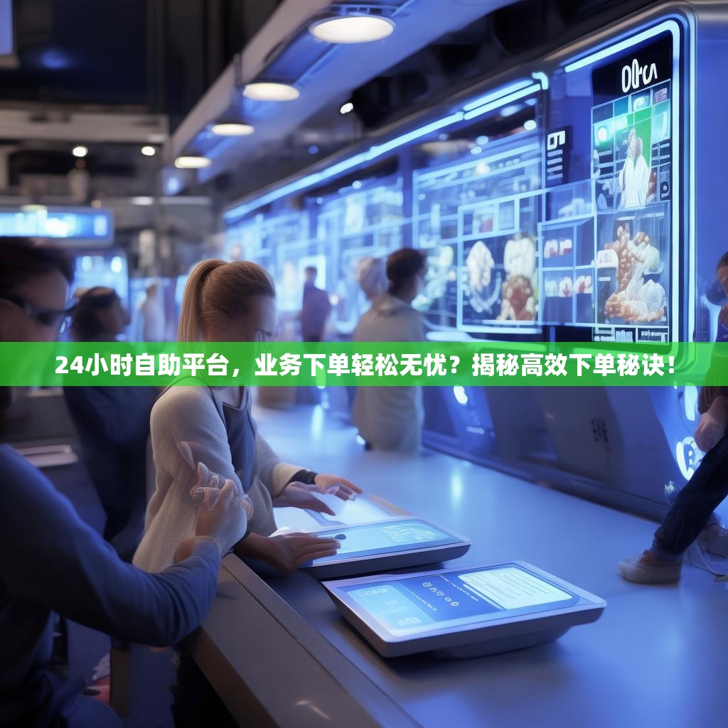 24小时自助平台，业务下单轻松无忧？揭秘高效下单秘诀！