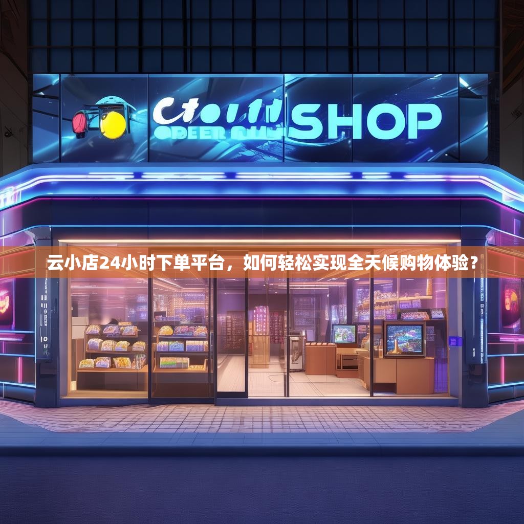 云小店24小时下单平台，如何轻松实现全天候购物体验？
