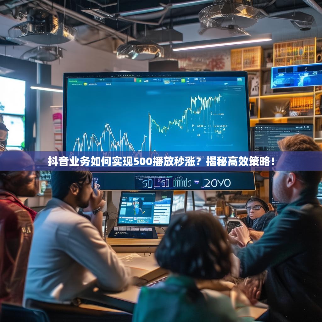 抖音业务如何实现500播放秒涨？揭秘高效策略！