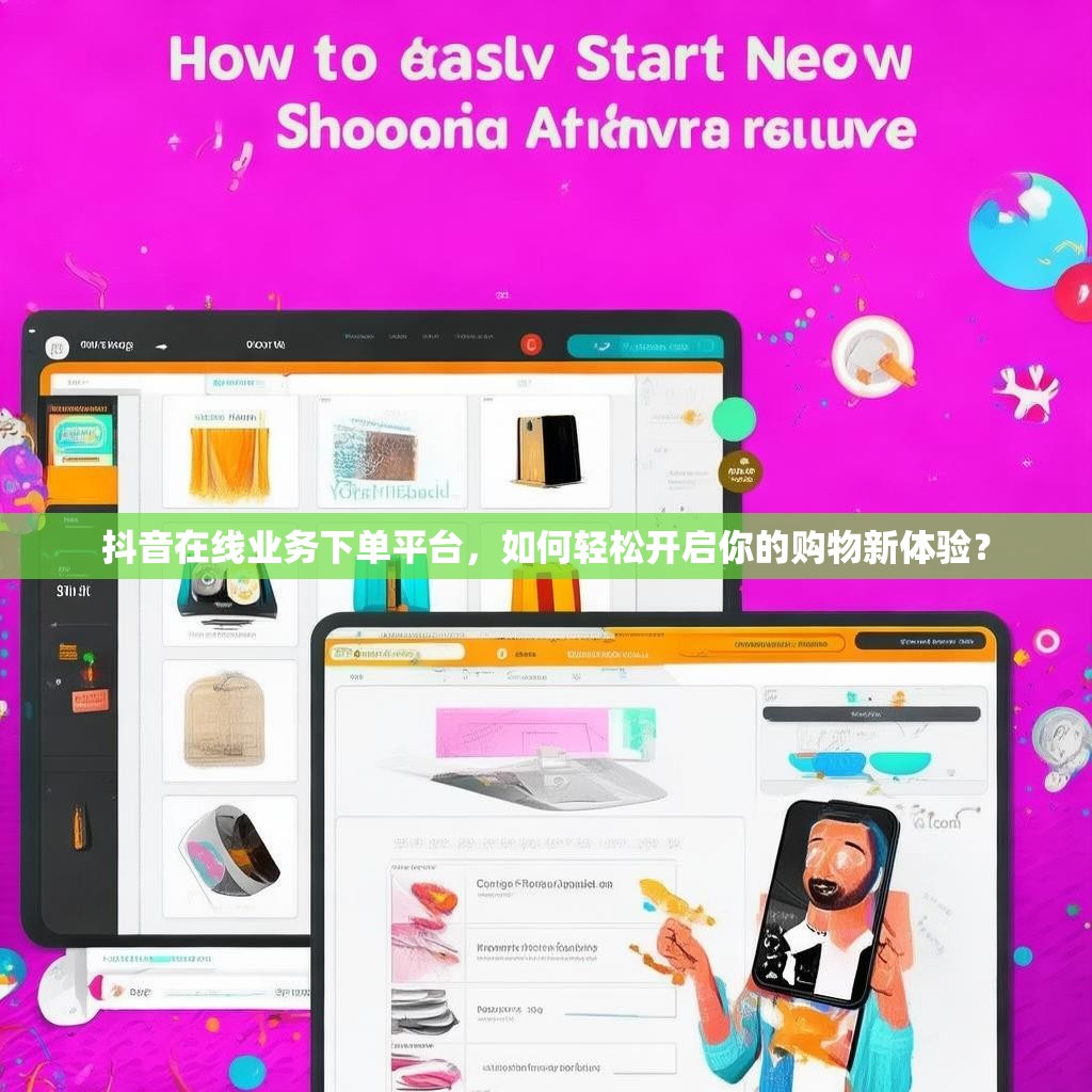 抖音在线业务下单平台，如何轻松开启你的购物新体验？