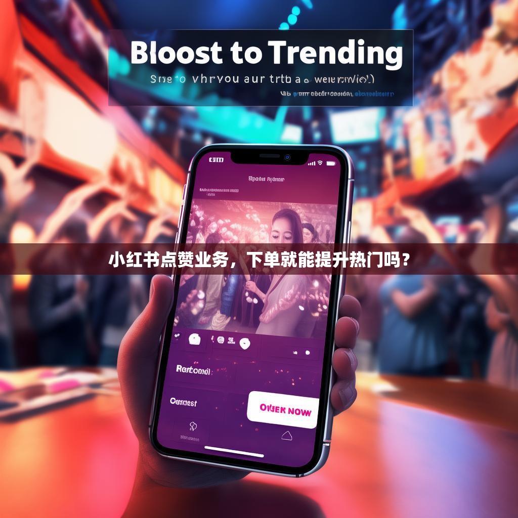 小红书点赞业务,下单就能提升热门吗? 小红书点赞业务,下单就能提升热门吗?