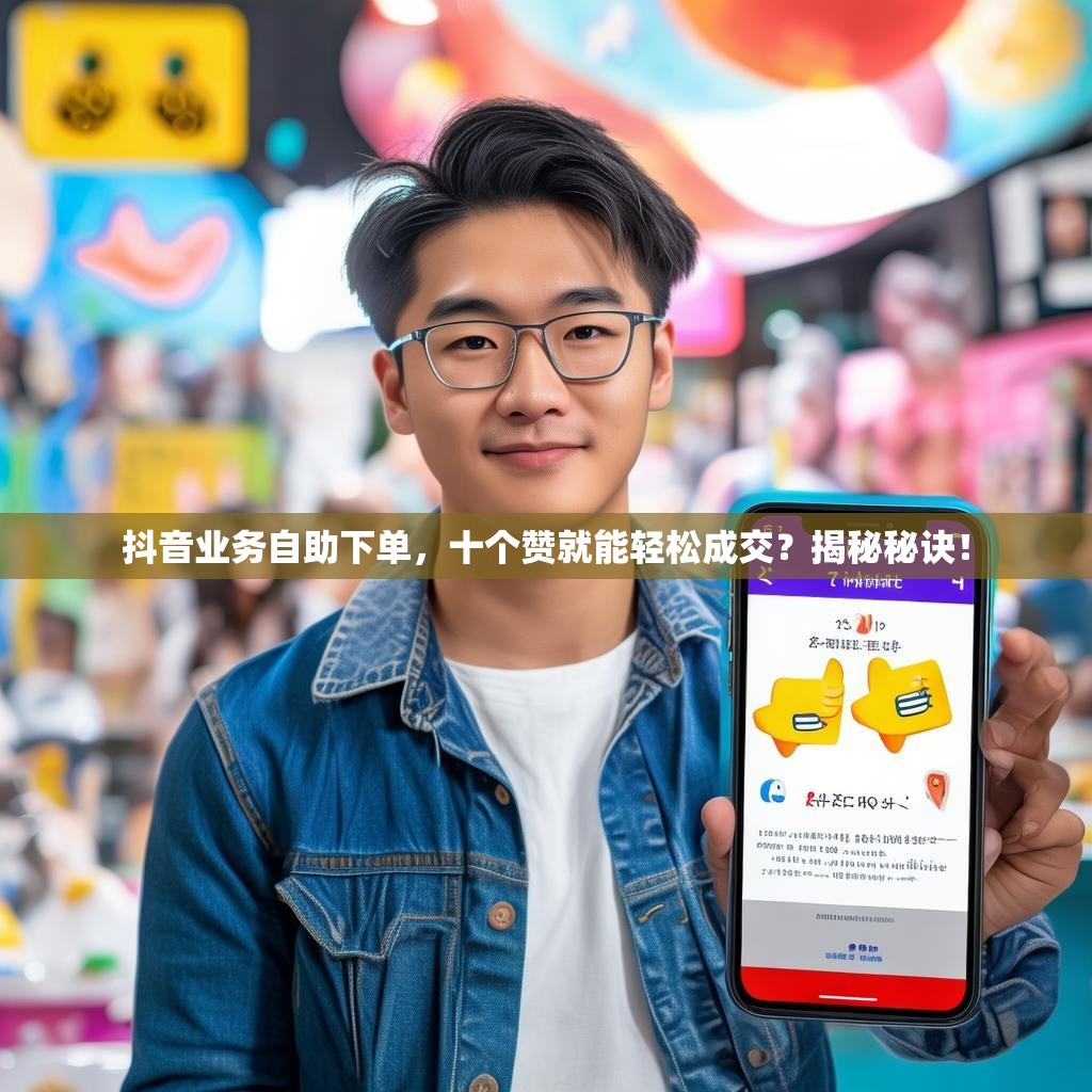 抖音业务自助下单,十个赞就能轻松成交?揭秘秘诀! 抖音业务自助下单,十个赞就能轻松成交?揭秘秘诀!