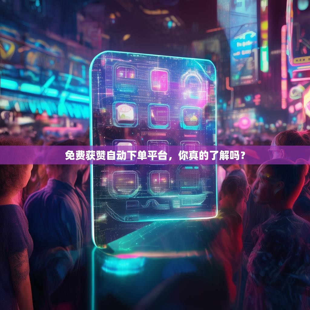 免费获赞自动下单平台，你真的了解吗？