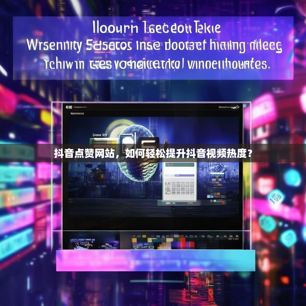 抖音点赞网站，如何轻松提升抖音视频热度？