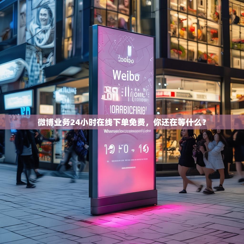 微博业务24小时在线下单免费，你还在等什么？