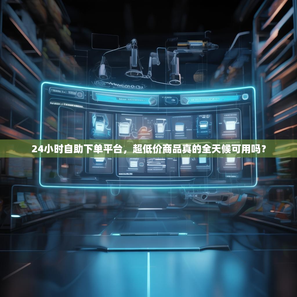 24小时自助下单平台，超低价商品真的全天候可用吗？