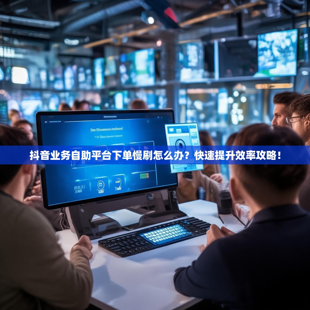 抖音业务自助平台下单慢刷怎么办？快速提升效率攻略！