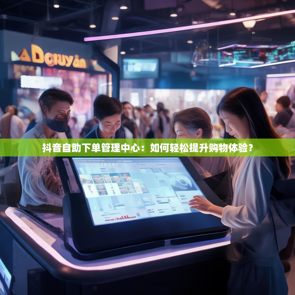 抖音自助下单管理中心：如何轻松提升购物体验？