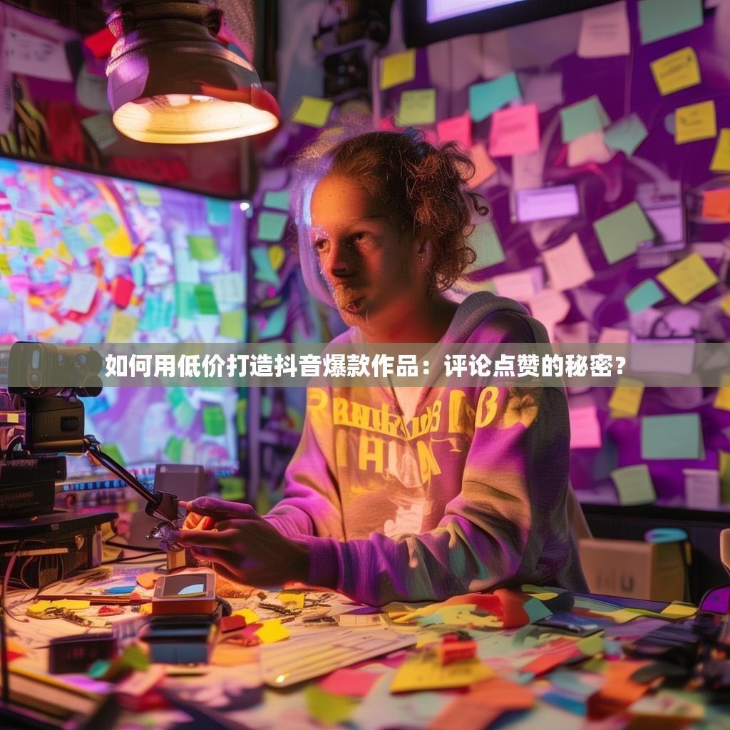 如何用低价打造抖音爆款作品：评论点赞的秘密？