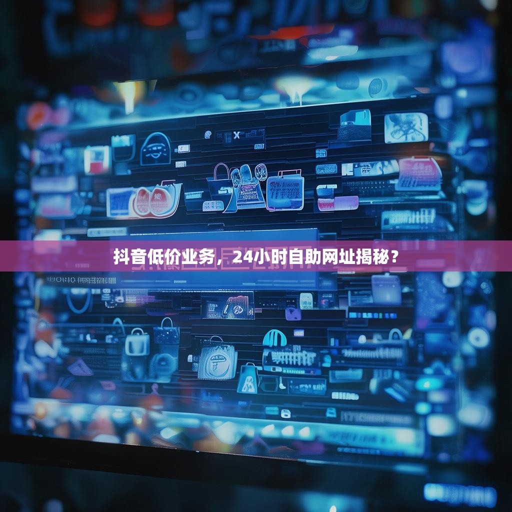 抖音低价业务，24小时自助网址揭秘？