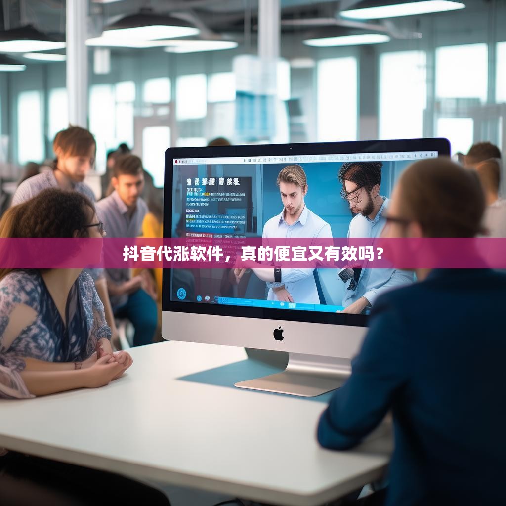 抖音代涨软件，真的便宜又有效吗？