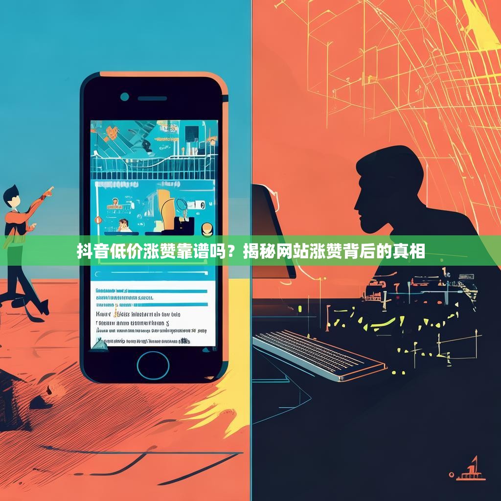 抖音低价涨赞靠谱吗？揭秘网站涨赞背后的真相